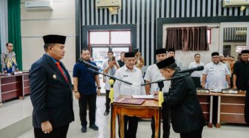 Bupati Fakhry Lantik 4 Pejabat Eselon II, Tegaskan Komitmen Kinerja dan Integritas